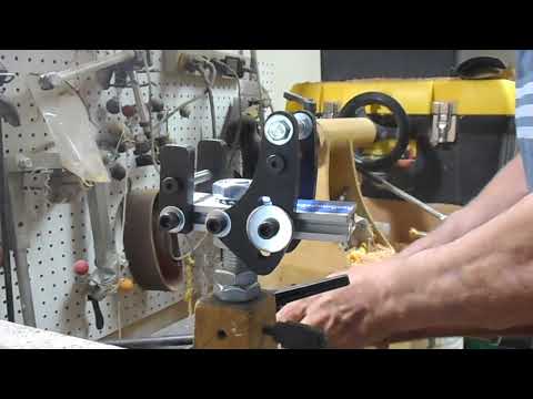Amazing Hollowing Stabilizer Setup Leveling #woodturning #woodlathe #woodworking #howto #hobby